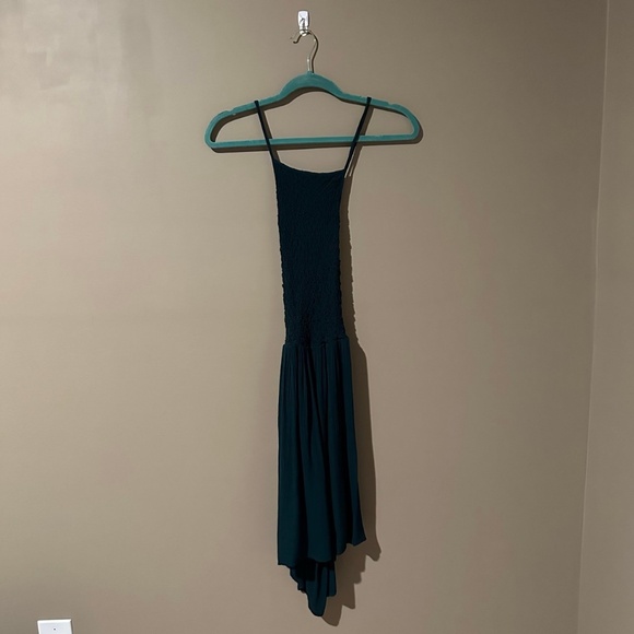 Volcom Green Backless Dress Size Large - Picture 5 of 12